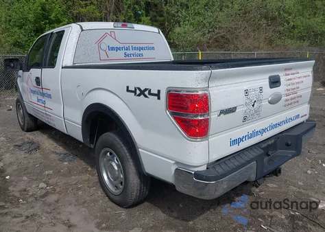 2012 Ford F-150 Xl из США, поврежденный, VIN 1FTEX1EM8CFC10317